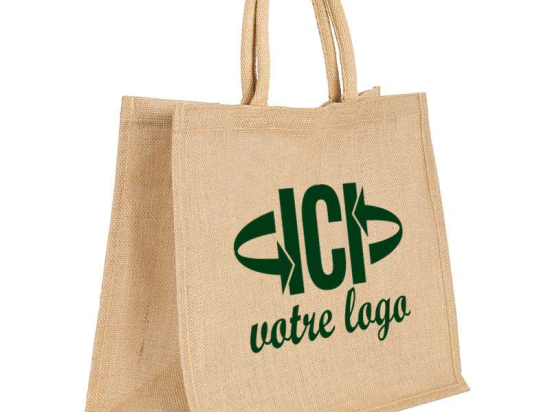 Sac en toile de jute brico discount