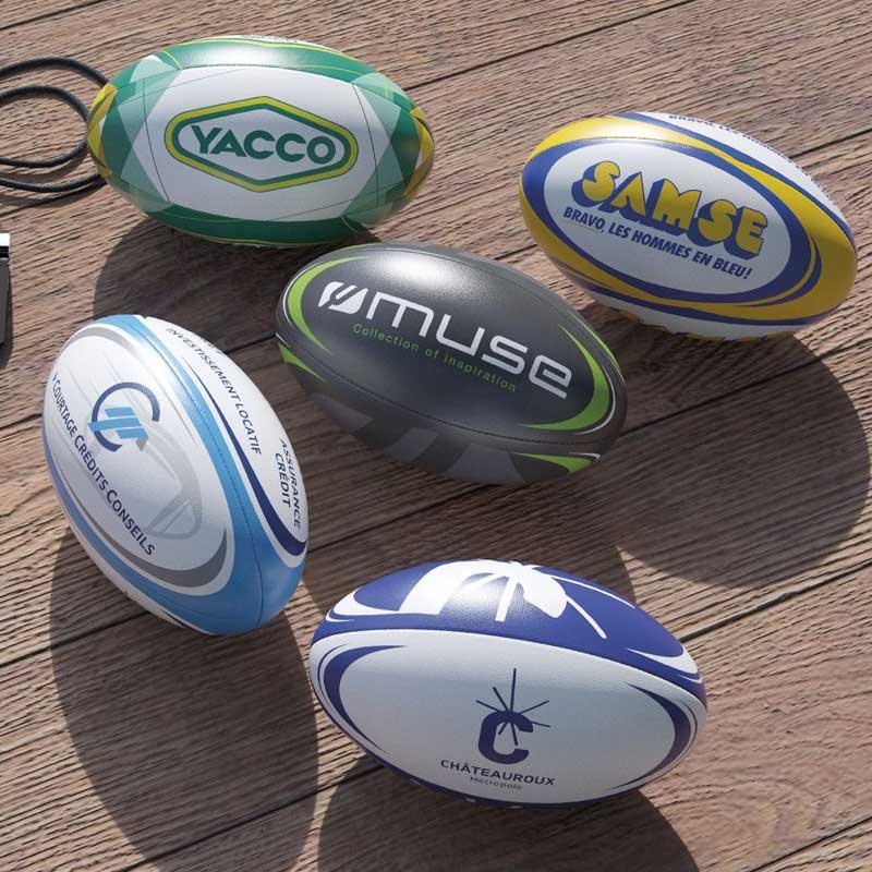 Ballon de rugby publicitaire challenger t3