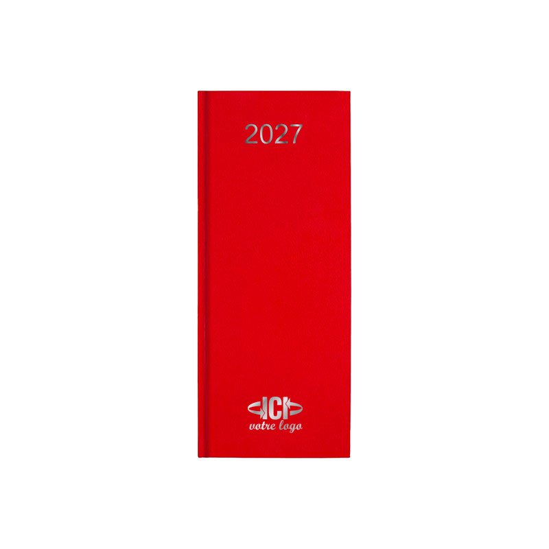 Agenda de caisse long spécial férié 135 x 336
