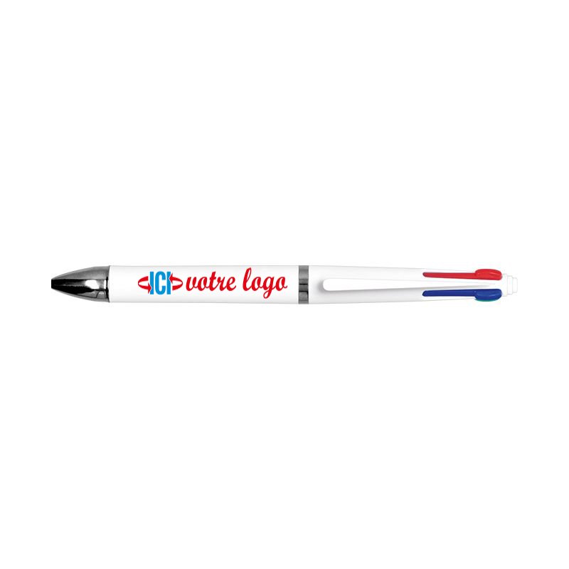 Stylo 4 couleurs publicitaire LOLA