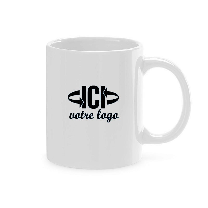 Mug publicitaire MONTALBA 350 ml Blanc