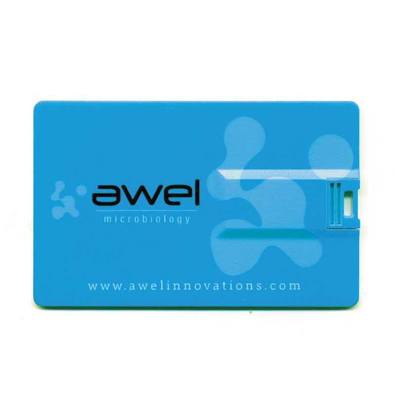 Clé USB publicitaire QUADRI CARD RUSH 4Go