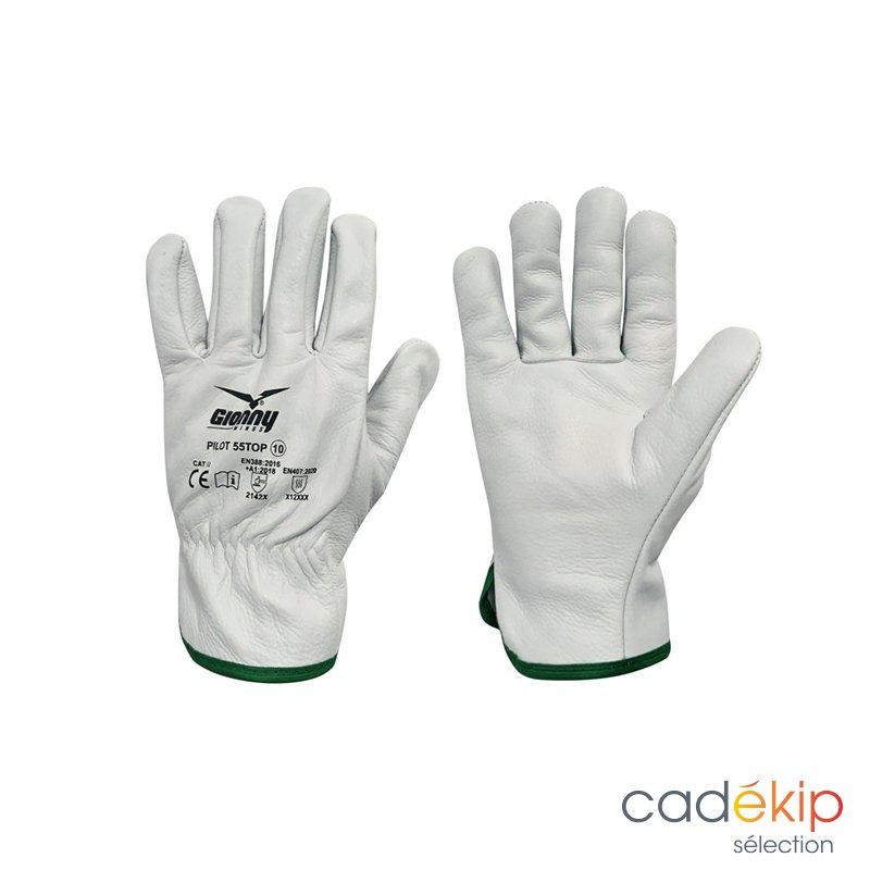 Gants cuir publicitaire PILOT 55TOP