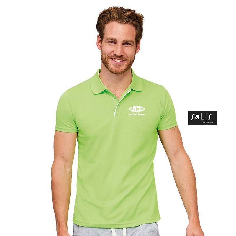Polo sport publicitaire PERFORMER couleur Homme