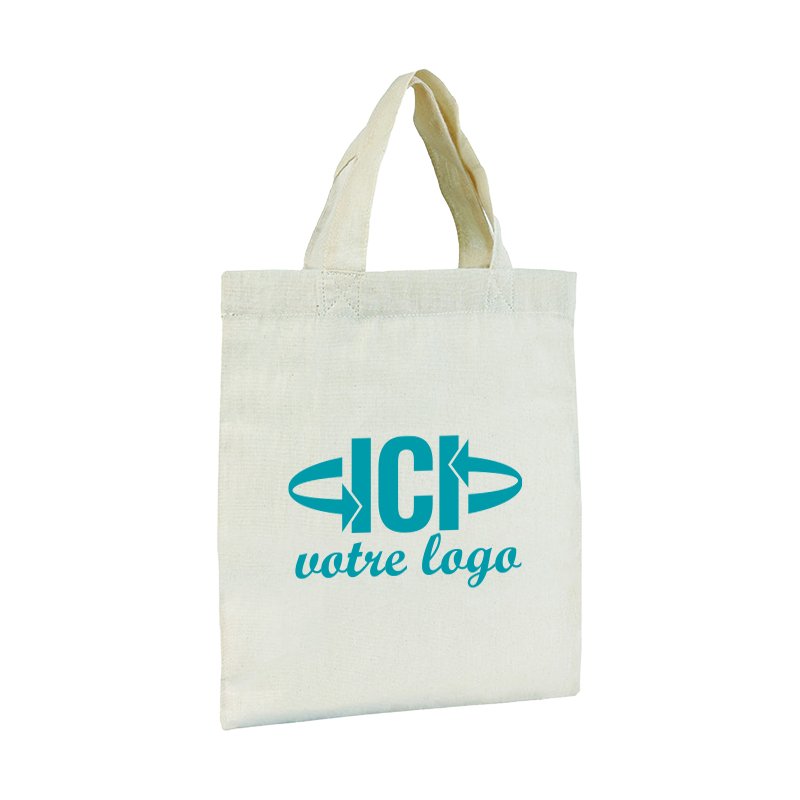 Sac en coton naturel petit format 110g GLEN