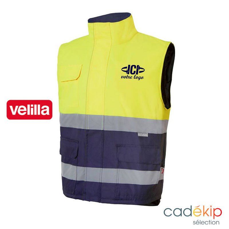 Bodywarmer publicitaire haute visibilité BRYSON