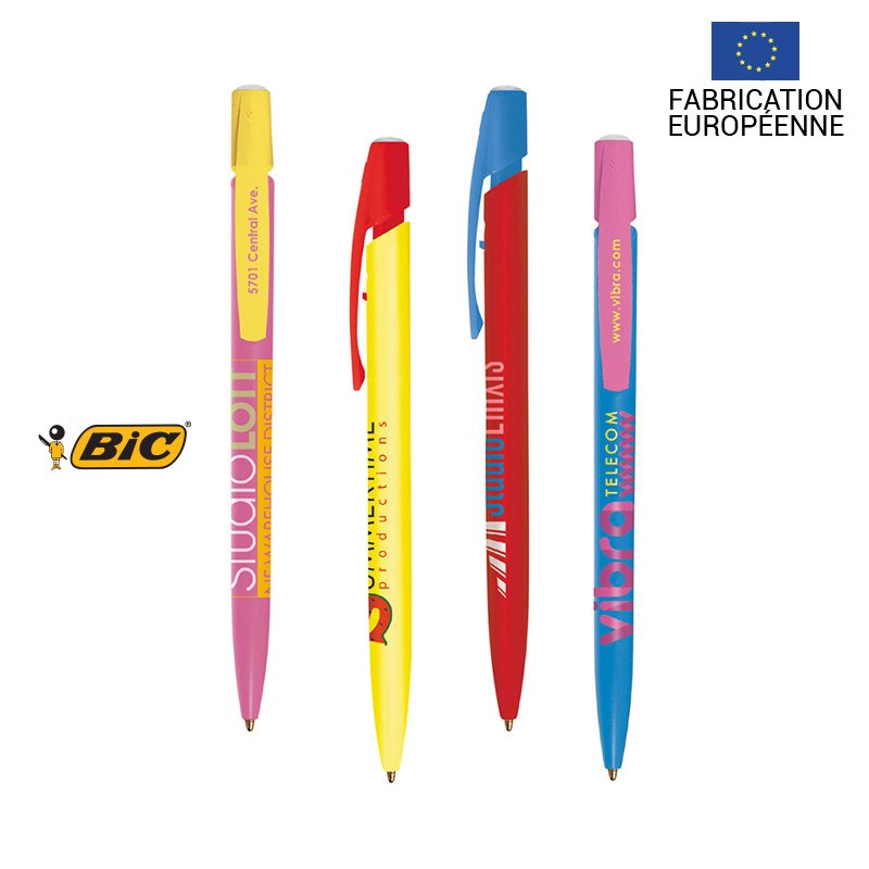 Stylo BIC personnalisé MEDIA CLIC