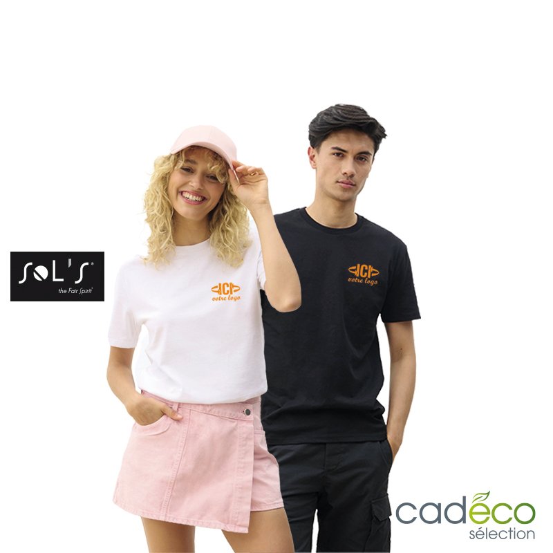 T-shirt EXPLORER Coton recyclé 150g Mixte couleur