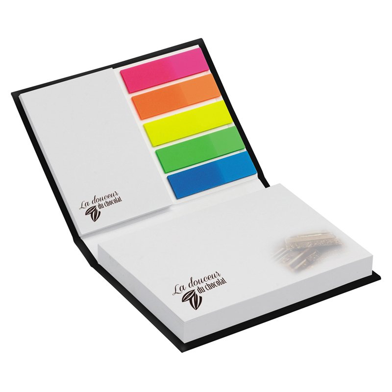 Carnet de blocs repositionnables HARDCOVER PLUS