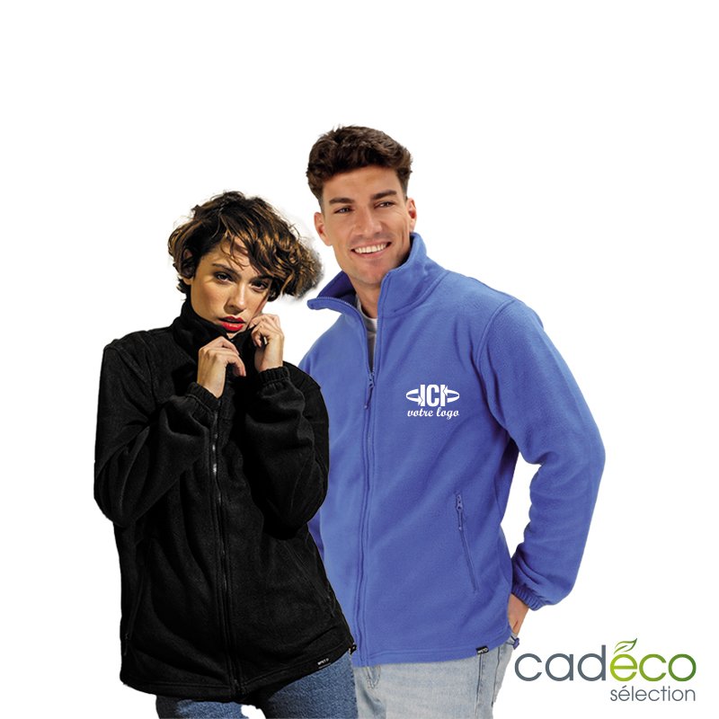 Veste polaire publicitaire RPET MERTZON mixte