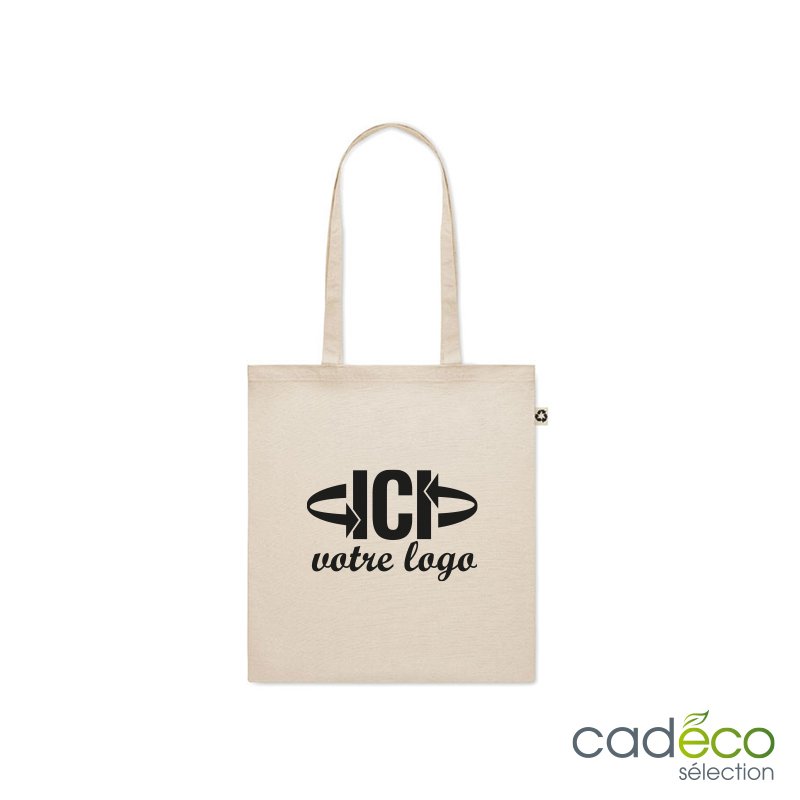 Sac en coton recyclé 140g publicitaire MUNFORD
