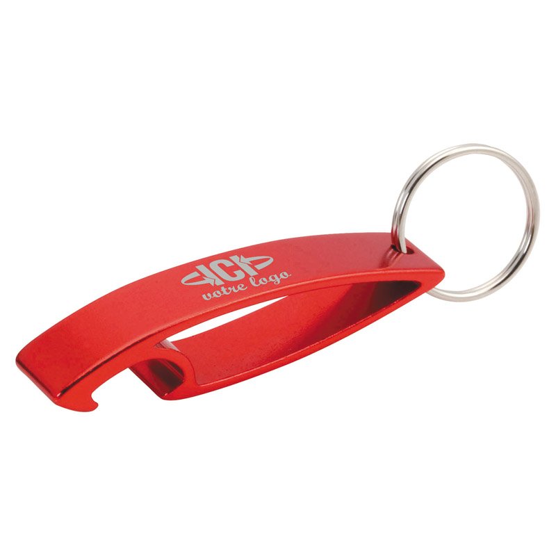 Porte-clés décapsuleur publicitaire HALE
