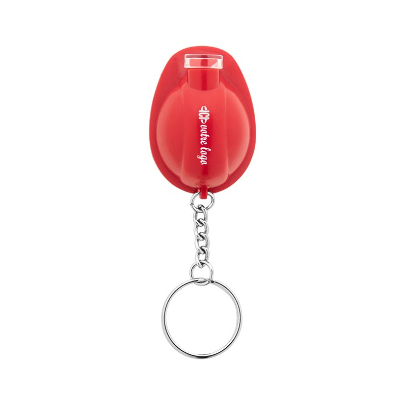 Porte–clés casque et LED GROOM