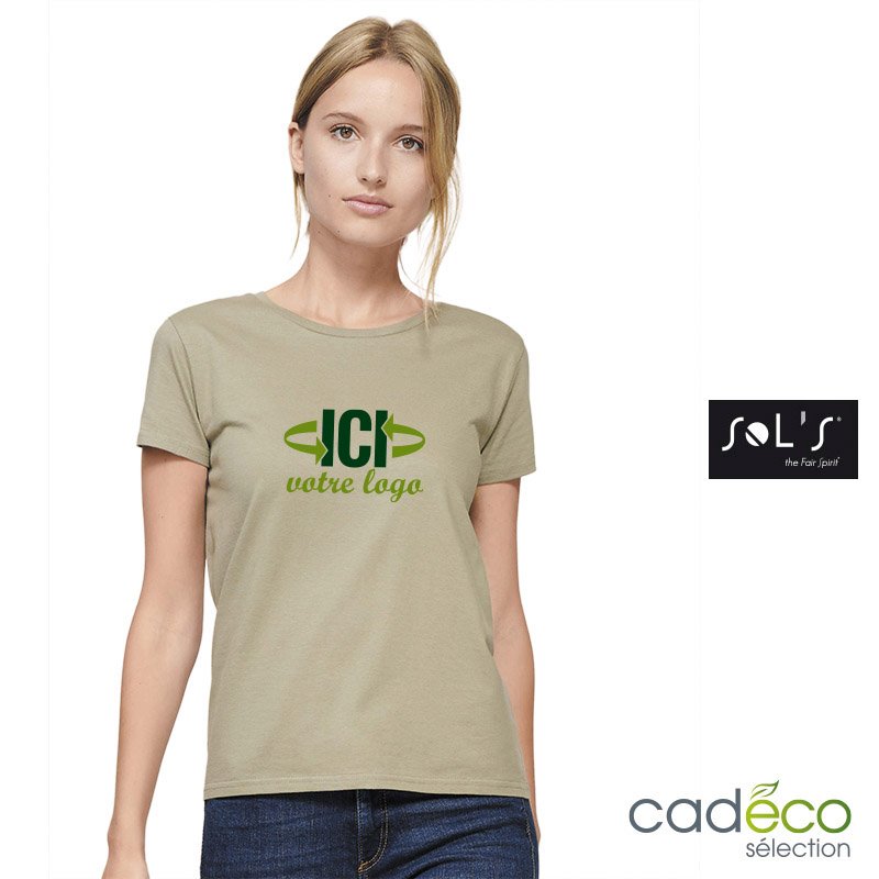 Impression t store shirt coton bio