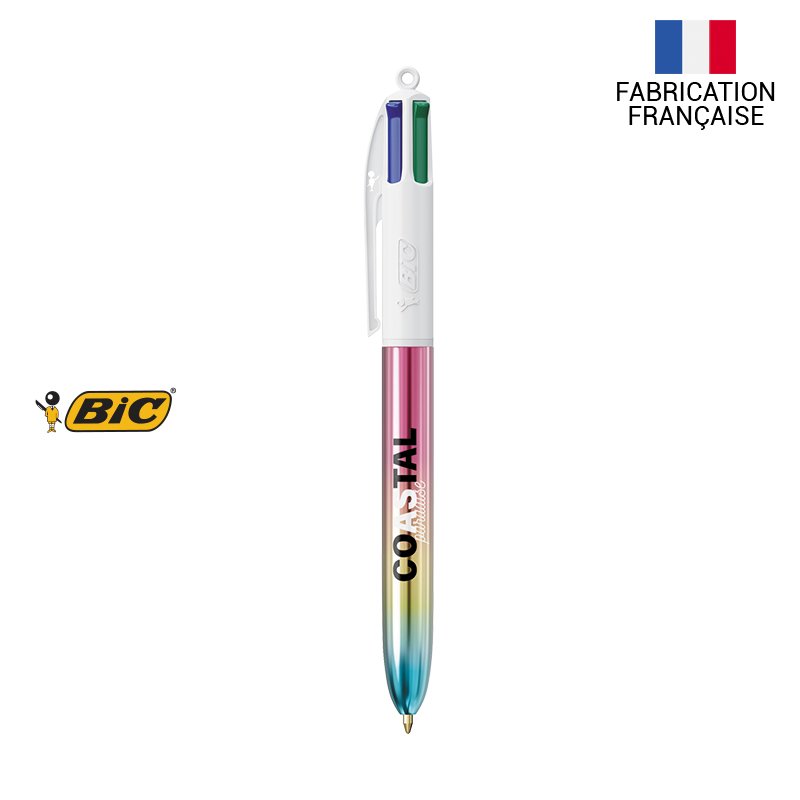 Stylo BIC 4 couleurs personnalisé GRADIENT