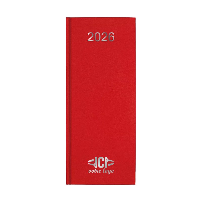 Agenda de caisse long spécial férié 135 x 336