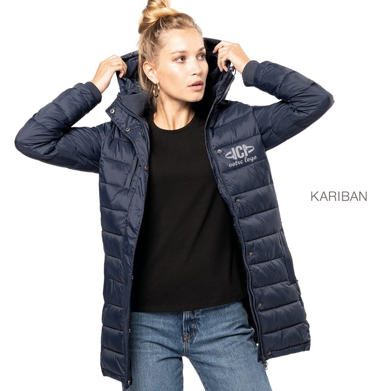 Parka publicitaire PORTHURON Femme