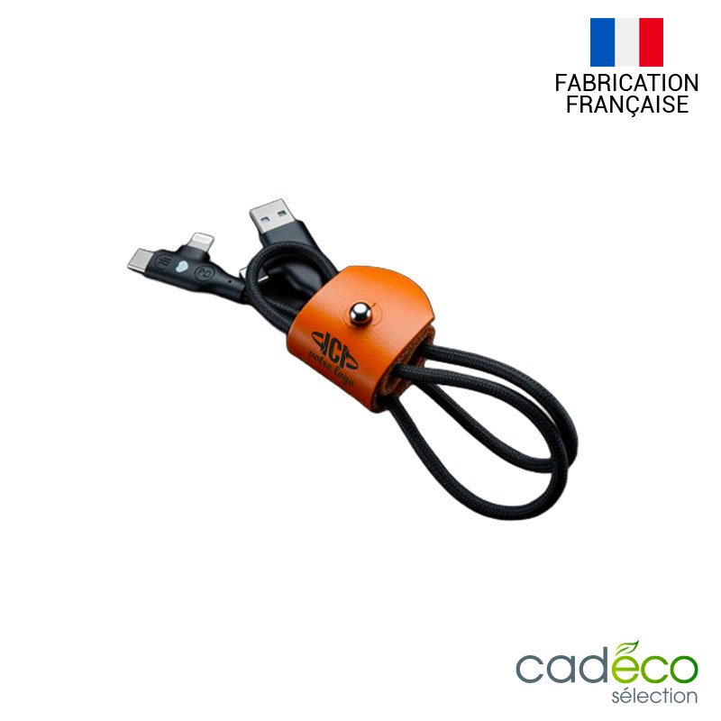 Câble de charge publicitaire LE SELLIER BRIDE
