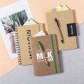 Carnet de notes publicitaire BIVINS A5 sur un bureau