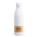 Bouteille acier blanc publicitaire VIGELAND 750 ml