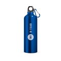 Gourde alu simple paroi publicitaire LISSIE 800 ml exemple