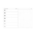 Agenda COLORS n2 médium souple