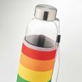 Zoom sur la Bouteille en verre publicitaire HUDSON