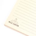 Carnet de note à spirale publicitaire KURTEN zoom sur une page