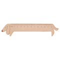 Règle pubilcitaire WOODENRUL en forme de chien