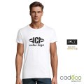 T-shirt publicitaire CRUSADER Coton Bio Blanc 150g Homme