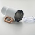 Mug iso acier inox recyclé KIRKLAND 350 ml mis en situation