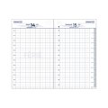 Agenda de chantier 88 x 144 ouvert