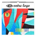 Feuillet STREET ART SMALL 7F spirale 7