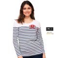 T-shirt publicitaire MATELOT LSL Rayé Femme