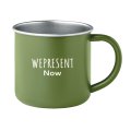 Mug acier inox recyclé publicitaire KERENS 300 ml personnalisé