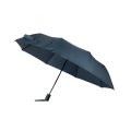 Parapluie pliant publicitaire WORTHAM marine ouvert