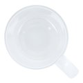 Mug en verre dépoli publicitaire KARMES sur le dessus
