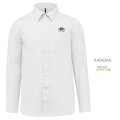 Chemise publicitaire manches longues JOFREY 100g Blanc Homme