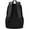 Sac à dos publicitaire 420D WINGATE noir de dos