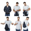 Sweatshirt zippé sac à dos FULLZIP Mixte qui se transforme en sac
