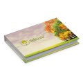 Exemple de Carnet de blocs repositionnables publicitaire HARDCOVER BASIC