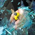 Porte-clés de sécurité automobile RESQME brise vitre