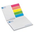 Bloc publicitaire STICKY NOTE couverture souple 100 X 75 mm