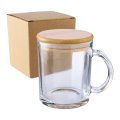 Mug en vert recyclé publicitaire KEMP 300 ml avec boite