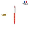 Stylo BIC 4 couleurs personnalisé METALLIC FOIL