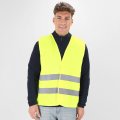 Veste visibilité publicitaire HOBSON portée