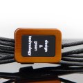 Câble éco bambou SCX Design NEWTON exemple de marquage