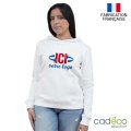 Sweatshirt publicitaire ESTEREL 300g Blanc Femme