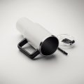 Mug iso acier inox recyclé KNOTT 1200 ml ouvert