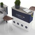 Comptoir d'accueil BAR VELCRO en situation